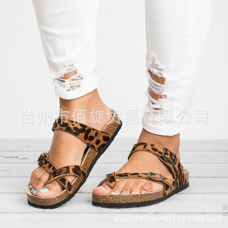 Summer Women Sandalias 2019 Fashion Leopard Flat Sandals Beachslippers Flip Flops Sandalia Feminina Plus Size
Summer Women Sandalias 2019 Fashion Leopard Flat Sandals Beachslippers Flip Flops Sandalia Feminina Plus Size