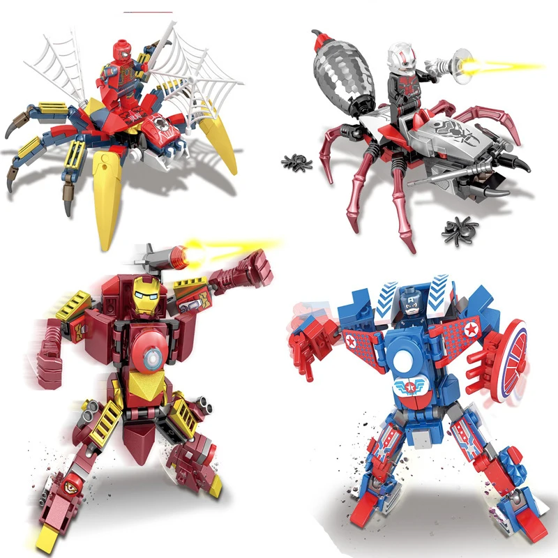 Legoingly Avengers 4 Final Wars Superheros Hulk Thanos Captain Marvel Spider-man Figures Building Blocks Bricks Toy For Children
Legoingly Avengers 4 Final Wars Superheros Hulk Thanos Captain Marvel Spider-man Figures Building Blocks Bricks Toy For Children