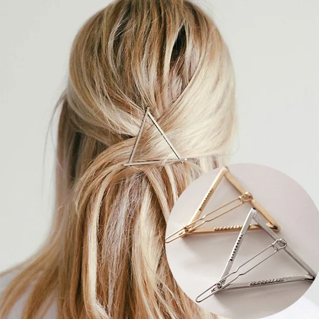 5cm Fashion hair Accessories Triangle HairPins Geometric Hair Clip pins For Women girl Barrettes Circle Hairband Metal Hairgrip
5cm Fashion hair Accessories Triangle HairPins Geometric Hair Clip pins For Women girl Barrettes Circle Hairband Metal Hairgrip
