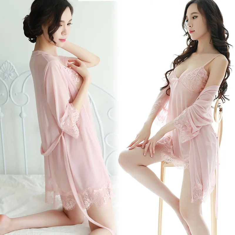 Vestido Sexy Sleepwear Nightdress Lace Dress Women Nightshirt Womens Silk Nightgowns Summer Dress Pijama Roupa Underwear
Vestido Sexy Sleepwear Nightdress Lace Dress Women Nightshirt Womens Silk Nightgowns Summer Dress Pijama Roupa Underwear