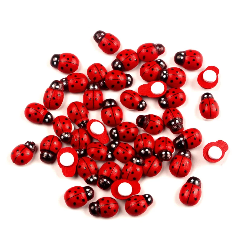 50Pcs Red Ladybug Wood Sewing Buttons For Kids Clothes Flatback Scrapbooking Fridge Magnet Decoration Handicraft DIY Accessories
50Pcs Red Ladybug Wood Sewing Buttons For Kids Clothes Flatback Scrapbooking Fridge Magnet Decoration Handicraft DIY Accessories