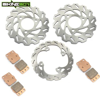 BIKINGBOY Front Rear Brake Discs Rotor Disks Pads For TRX 400 EX Fourtrax 99 00 Sportrax 01-08 02 03 04 TRX 400 X 09 10 11 12 13
BIKINGBOY Front Rear Brake Discs Rotor Disks Pads For TRX 400 EX Fourtrax 99 00 Sportrax 01-08 02 03 04 TRX 400 X 09 10 11 12 13