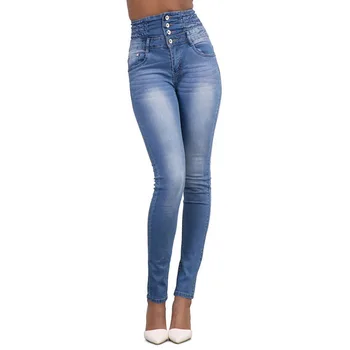 LASPERAL Women's High Waist Women Jeans High Waist Woman Plus Size Stretch Jeans Female Washed Denim Skinny Pencil Pants
LASPERAL Women's High Waist Women Jeans High Waist Woman Plus Size Stretch Jeans Female Washed Denim Skinny Pencil Pants