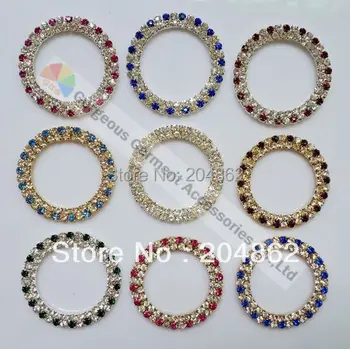 100PCS 50mm Assorted Colors czech crystal buckle with SS16 4mm rhinestone alternated in Gold Sliver setting For DIY Browbands
100PCS 50mm Assorted Colors czech crystal buckle with SS16 4mm rhinestone alternated in Gold Sliver setting For DIY Browbands