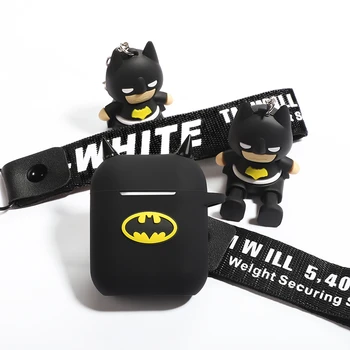 Cartoon Batman Case For AirPods Case Earphone Headset Accessories silicone case For Airpods Box
Cartoon Batman Case For AirPods Case Earphone Headset Accessories silicone case For Airpods Box