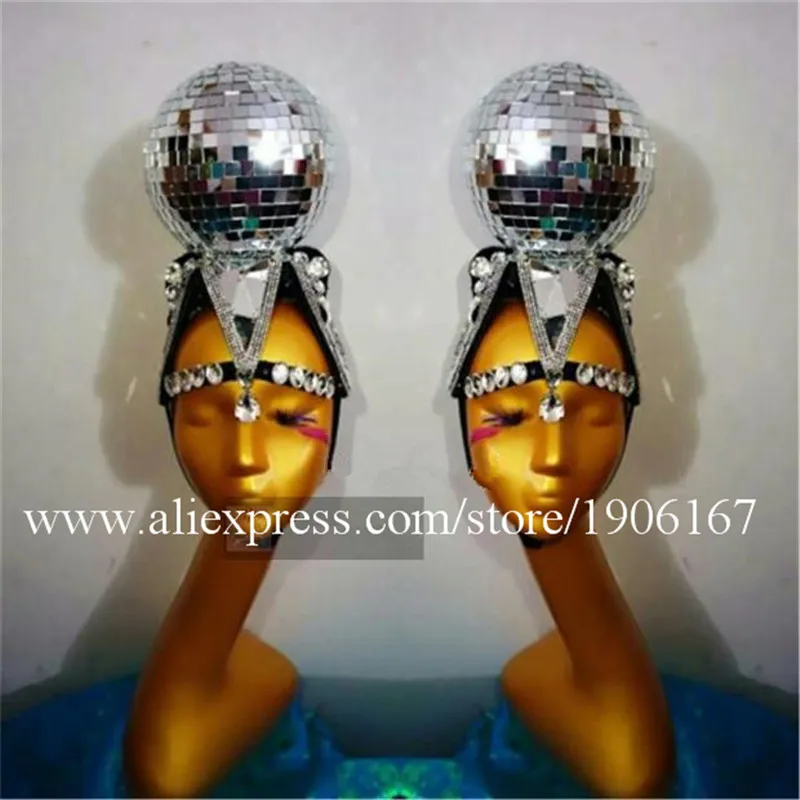 Nightclub Bar DS Female Singer Dance Show Headwear Party Halloween Christmas Ball Super Bright Lens Headdress
Nightclub Bar DS Female Singer Dance Show Headwear Party Halloween Christmas Ball Super Bright Lens Headdress