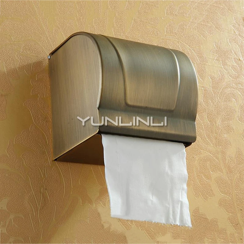 Vintage Style Paper Copper Holder Paper Box Wall Mounted Antique Copper Toilet Paper Tray Bathroom Waterproof Roll Paper Box
Vintage Style Paper Copper Holder Paper Box Wall Mounted Antique Copper Toilet Paper Tray Bathroom Waterproof Roll Paper Box