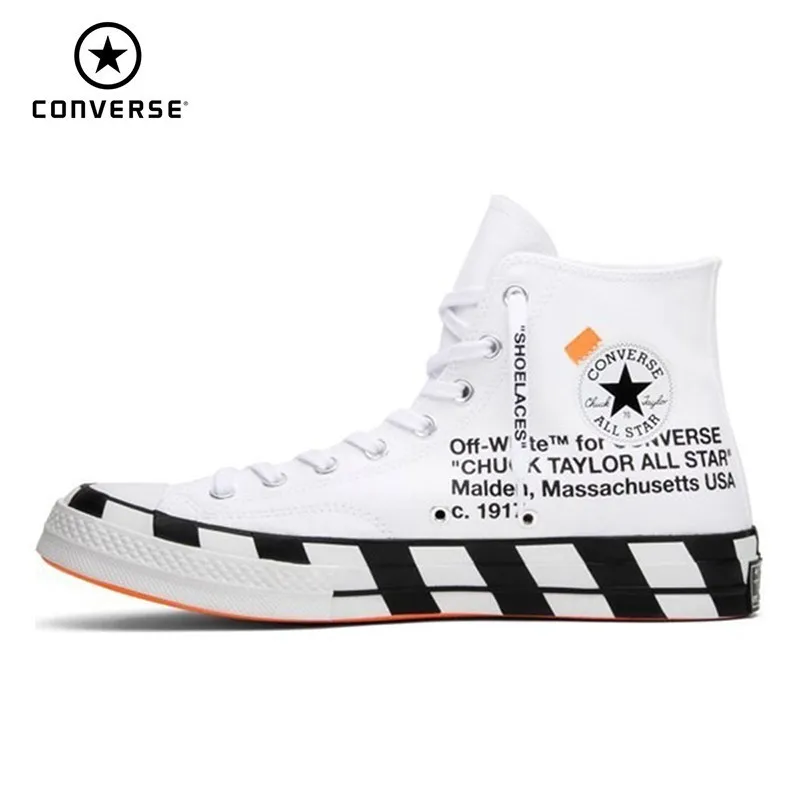 CONVERSE X OFF-WHITE Chuck Taylor 1970s Original Women Skateboarding Shoes Anti-Slippery Outdoor Sports Sneakers Men #163862C
CONVERSE X OFF-WHITE Chuck Taylor 1970s Original Women Skateboarding Shoes Anti-Slippery Outdoor Sports Sneakers Men #163862C
