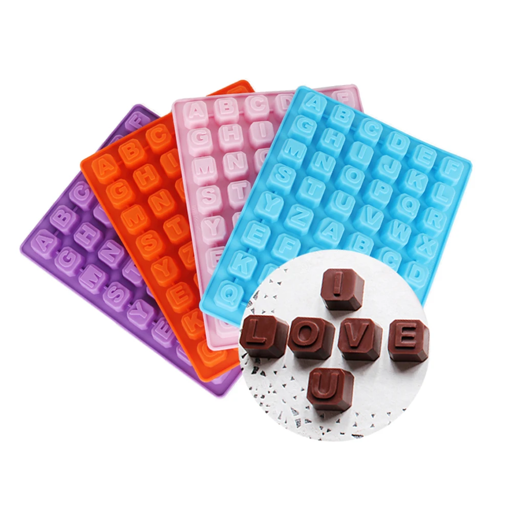 Baking Tools 5pcs/lot Cake LETTER Mold Silicone Chocolate Alphabet Mold Form For Ice Candy DIY Gift Maker Mould 
Baking Tools 5pcs/lot Cake LETTER Mold Silicone Chocolate Alphabet Mold Form For Ice Candy DIY Gift Maker Mould