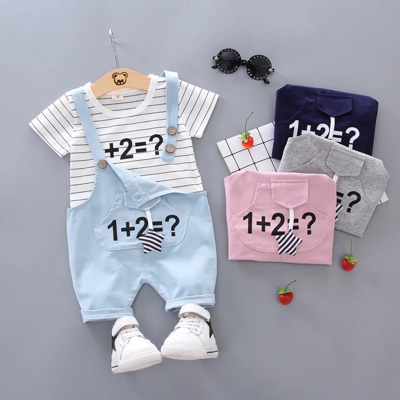 2019 Summer Kids Set Boy girl striped short-sleeved T-shirt + pants 2 pieces Suit boys clothing children clothes
2019 Summer Kids Set Boy girl striped short-sleeved T-shirt + pants 2 pieces Suit boys clothing children clothes