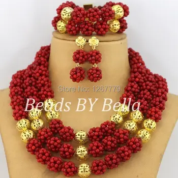 Gorgeous Gold Plating African Coral Necklace Beads Set Summer Fashion Jewelry Set Free Shipping ABS342-1
Gorgeous Gold Plating African Coral Necklace Beads Set Summer Fashion Jewelry Set Free Shipping ABS342-1