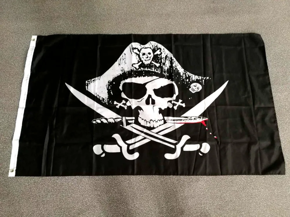 Xiangying 90*150cm Skull and Cross Crossbones Sabres Swords Jolly Roger pirate Dead Man's Chest Flags for decoration
Xiangying 90*150cm Skull and Cross Crossbones Sabres Swords Jolly Roger pirate Dead Man's Chest Flags for decoration