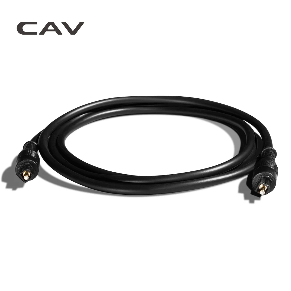 CAV Digital Optical Toslink Cable - 4.92 Feet (1.5 Meters) for Perfect Dolby True HD Digital & DTS Surround Sound Audio Cables
CAV Digital Optical Toslink Cable - 4.92 Feet (1.5 Meters) for Perfect Dolby True HD Digital & DTS Surround Sound Audio Cables