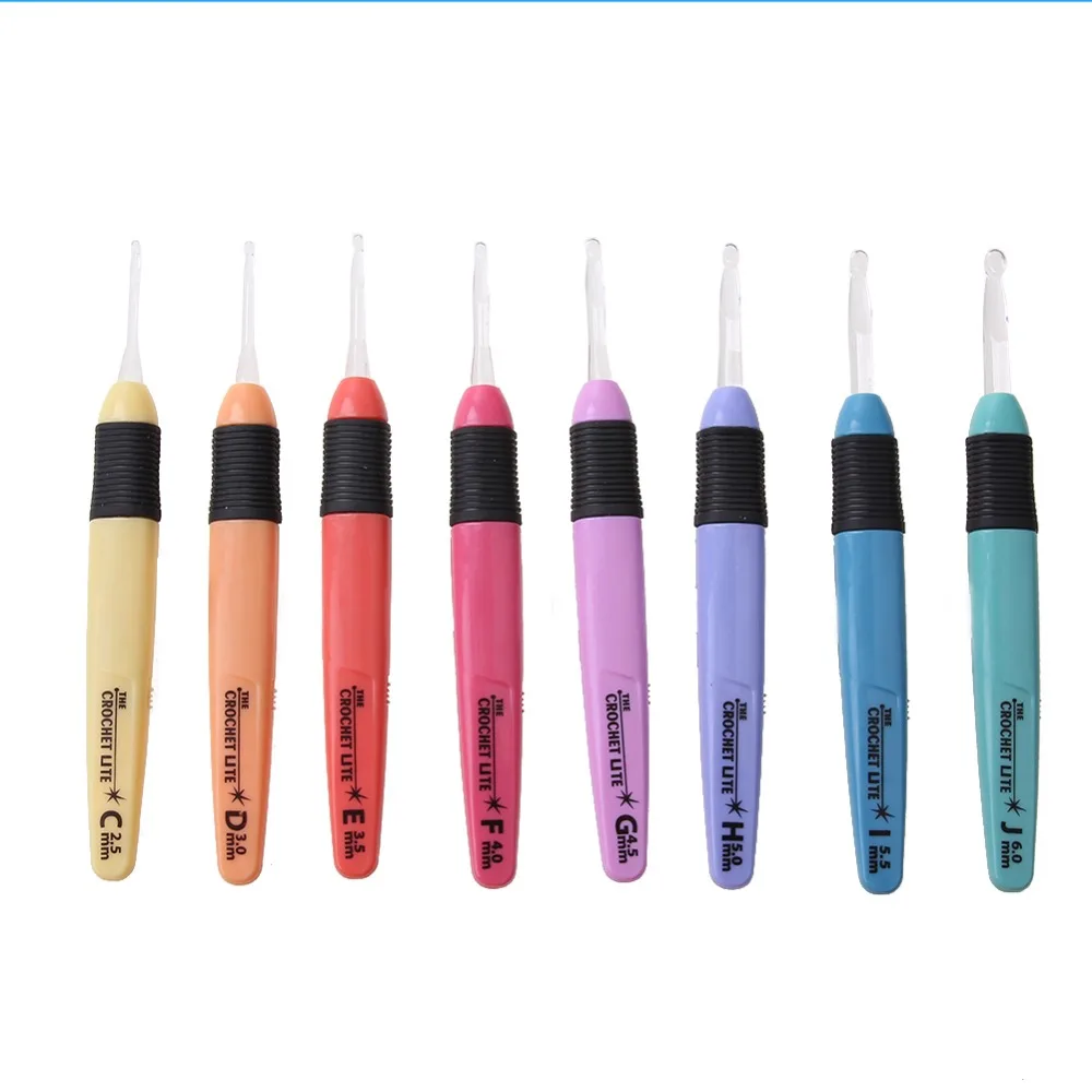 8pcs/set Led Needles Lighted Crochet Hooks LED Knitting Needles Multicolour Weave Craft Yarn Sewing Tool Home Supplies
8pcs/set Led Needles Lighted Crochet Hooks LED Knitting Needles Multicolour Weave Craft Yarn Sewing Tool Home Supplies