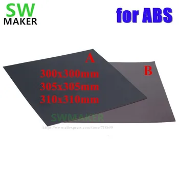 300mm 305mm 310mm For ABS Magnetic Print Bed Tape square Print Sticker Flex Plate for Prusa Mendel creality CR-10 3D Printer
300mm 305mm 310mm For ABS Magnetic Print Bed Tape square Print Sticker Flex Plate for Prusa Mendel creality CR-10 3D Printer