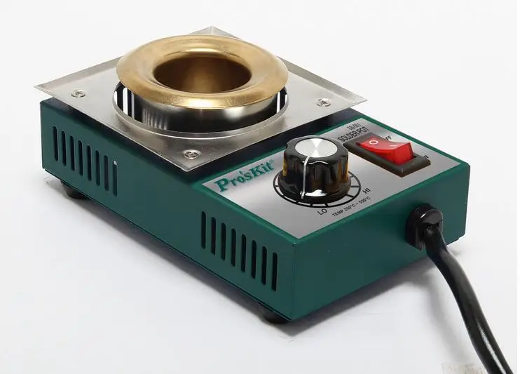 Lead-free Adjustable Temperature Titanium Solder Pot Soldering Molten Baptist Tin Stoves 100*40mm 300W 220V
Lead-free Adjustable Temperature Titanium Solder Pot Soldering Molten Baptist Tin Stoves 100*40mm 300W 220V