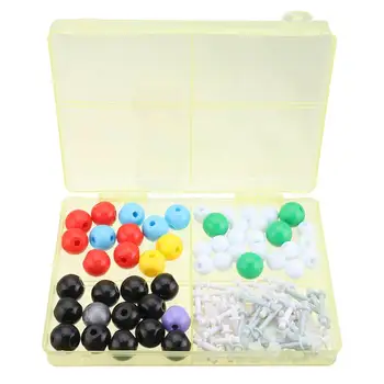 125Pcs Organic Chemistry Molecular Structure Medical Model Kit General & Organic Molecule Bonds Student Set Lab with box
125Pcs Organic Chemistry Molecular Structure Medical Model Kit General & Organic Molecule Bonds Student Set Lab with box