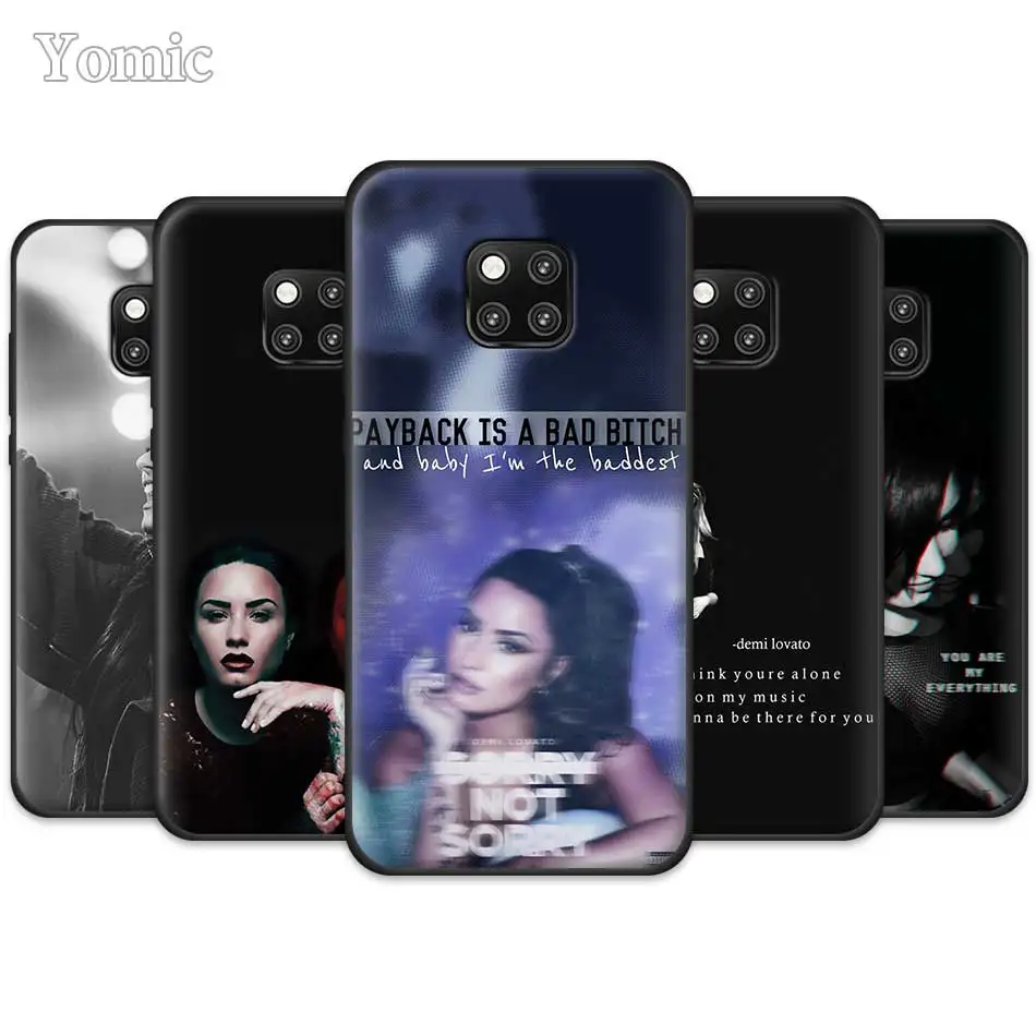 demi lovato Silicone TPU Cell Phone Case Cover for Huawei Mate 20 Pro 10 20 Lite Honor 20 Lite 20 Pro P20 P30 Pro Case Cover
demi lovato Silicone TPU Cell Phone Case Cover for Huawei Mate 20 Pro 10 20 Lite Honor 20 Lite 20 Pro P20 P30 Pro Case Cover