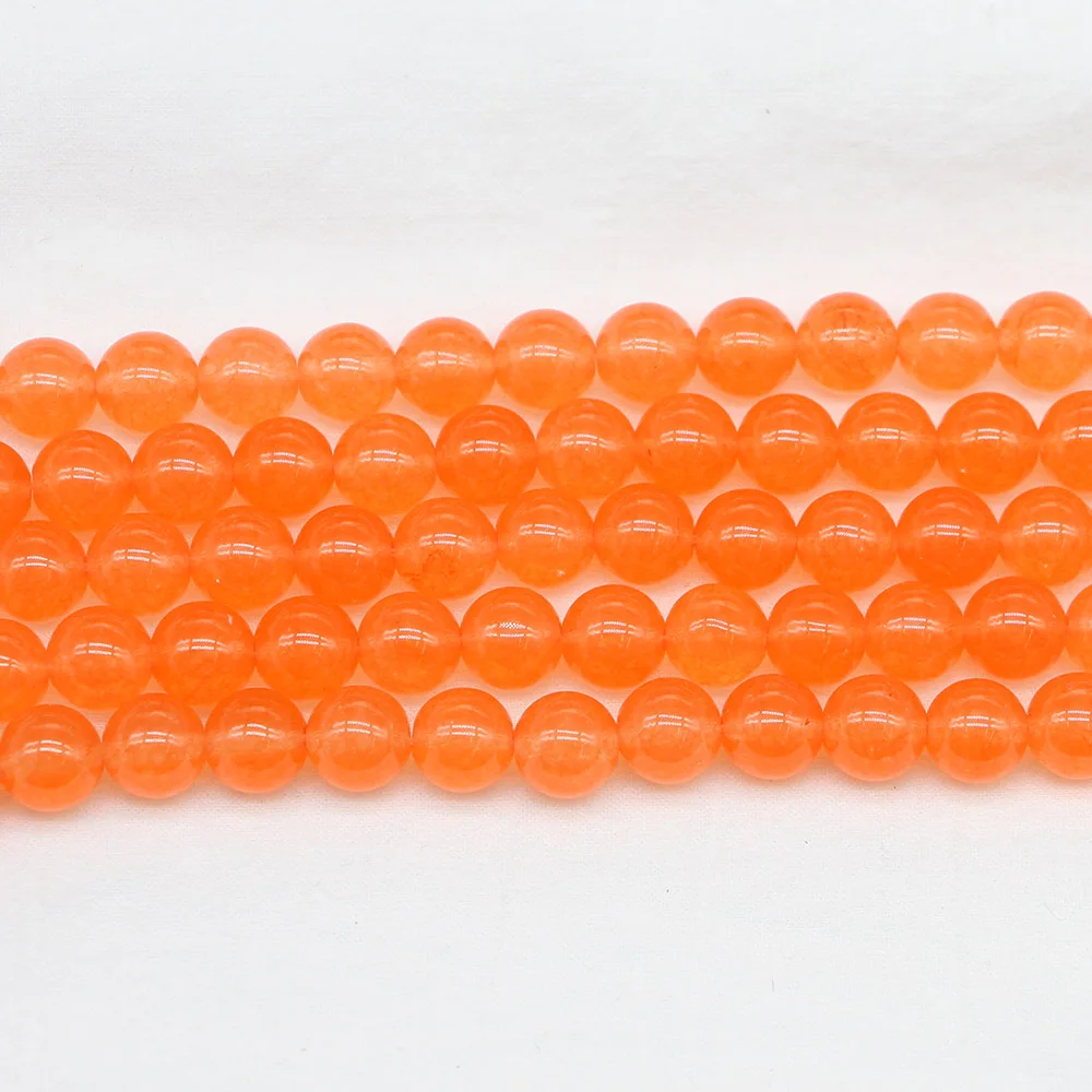 1strand/lot Orange Quartz Crystal Stone Round Beads 4/6/8/10/12mm Loose Spacer Bead For Jewelry Making Findings DIY Bracelet
1strand/lot Orange Quartz Crystal Stone Round Beads 4/6/8/10/12mm Loose Spacer Bead For Jewelry Making Findings DIY Bracelet