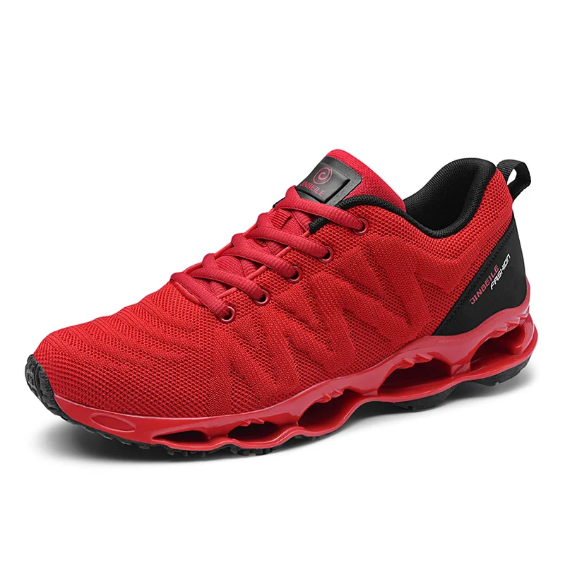 Running Shoes for Men Lace-Up Breathable Air Mesh Blade Rubber Sole Men Shoes New Runway Shoes Sports Man Sneakers Men
Running Shoes for Men Lace-Up Breathable Air Mesh Blade Rubber Sole Men Shoes New Runway Shoes Sports Man Sneakers Men