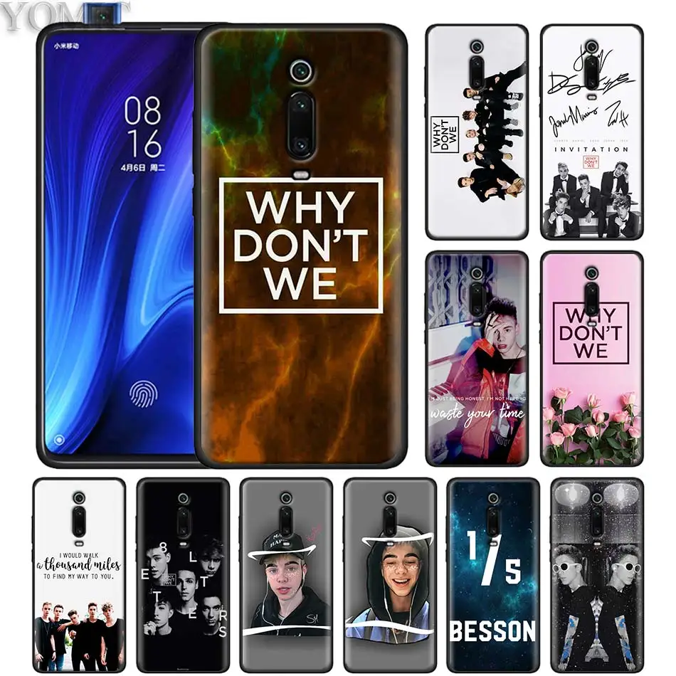 Why Dont Do Not We WDW Black Case for Xiaomi Redmi K20 Pro Note 7 5 6 Pro Redmi 6 7 6A 7A 4X 5 Plus Y3 GO Silicone Soft Case
Why Dont Do Not We WDW Black Case for Xiaomi Redmi K20 Pro Note 7 5 6 Pro Redmi 6 7 6A 7A 4X 5 Plus Y3 GO Silicone Soft Case