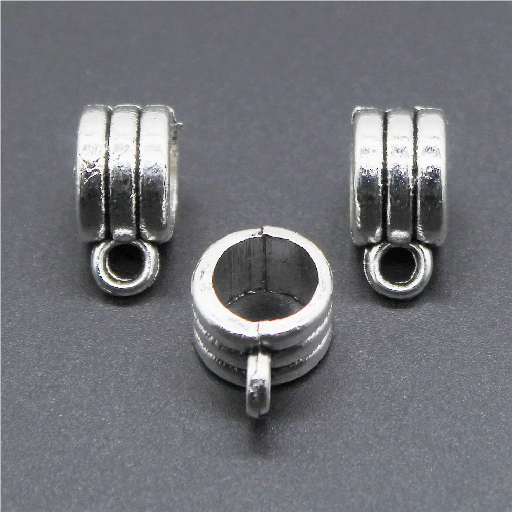 Beads Bails Charms Antique Silver Color Zinc Alloy DIY Jewelry Making Accessories 10x8x5mm 10pcs
Beads Bails Charms Antique Silver Color Zinc Alloy DIY Jewelry Making Accessories 10x8x5mm 10pcs