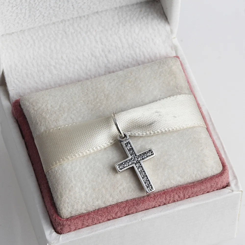 ZMZY 925 Sterling Silver Bead Charms Pendants Full Crystal Cross Fit Pandora Bracelets Bangles
ZMZY 925 Sterling Silver Bead Charms Pendants Full Crystal Cross Fit Pandora Bracelets Bangles
