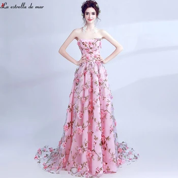 Long dress for wedding party for woman new lace strapless a Line pink bridesmaid dress plus size cheap vestidos de madrinha
Long dress for wedding party for woman new lace strapless a Line pink bridesmaid dress plus size cheap vestidos de madrinha
