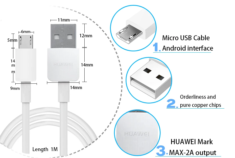 huawei cable otg