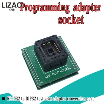 Top Quality Chip programmer PLCC32 adapter socket CNV-PLCC-EP1M32 0324-309 with Board for BIOS PLCC32
Top Quality Chip programmer PLCC32 adapter socket CNV-PLCC-EP1M32 0324-309 with Board for BIOS PLCC32