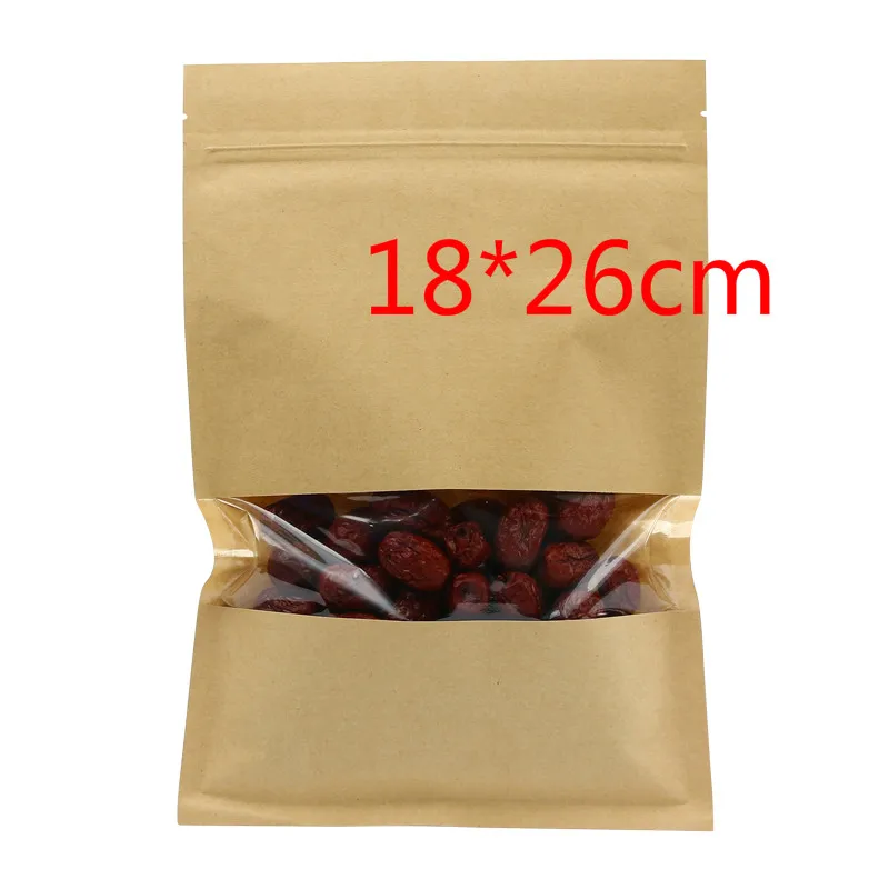 50Pcs/ Lot 18*26cm Bean Snack Tea Heat Seal Kraft Paper Poly Packaging Pouch 7.08"x10.23" Zipper Lock Package Bag With Window
50Pcs/ Lot 18*26cm Bean Snack Tea Heat Seal Kraft Paper Poly Packaging Pouch 7.08"x10.23" Zipper Lock Package Bag With Window