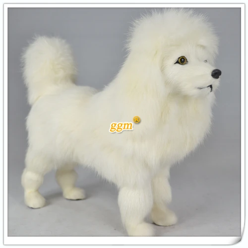 simulaiton standing poodle dog toy genuine leather fabric toy poodles doll about 28x9x22cm simulaiton standing poodle dog toy genuine leather fabric toy poodles doll about 28x9x22cm<br><br>Aliexpress