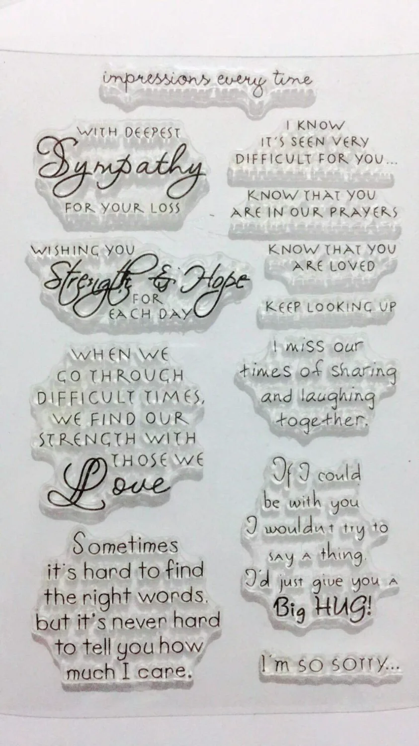 English words Transparent Clear Silicone Stamp/Seal for DIY scrapbooking/photo album Decorative clear stamp
English words Transparent Clear Silicone Stamp/Seal for DIY scrapbooking/photo album Decorative clear stamp