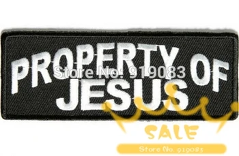 Property of Jesus Biker Vest Jacket Patch MC Motorcyle Embroidered Emblem punk rockabilly applique iron on badge
Property of Jesus Biker Vest Jacket Patch MC Motorcyle Embroidered Emblem punk rockabilly applique iron on badge