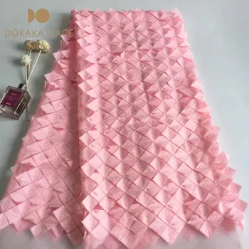 New Arrival !! Laser Embroidery African Mesh Tulle Lace Fabric In Pink Color Unique Design Nigerian Women Wedding Dress Fabrics
New Arrival !! Laser Embroidery African Mesh Tulle Lace Fabric In Pink Color Unique Design Nigerian Women Wedding Dress Fabrics