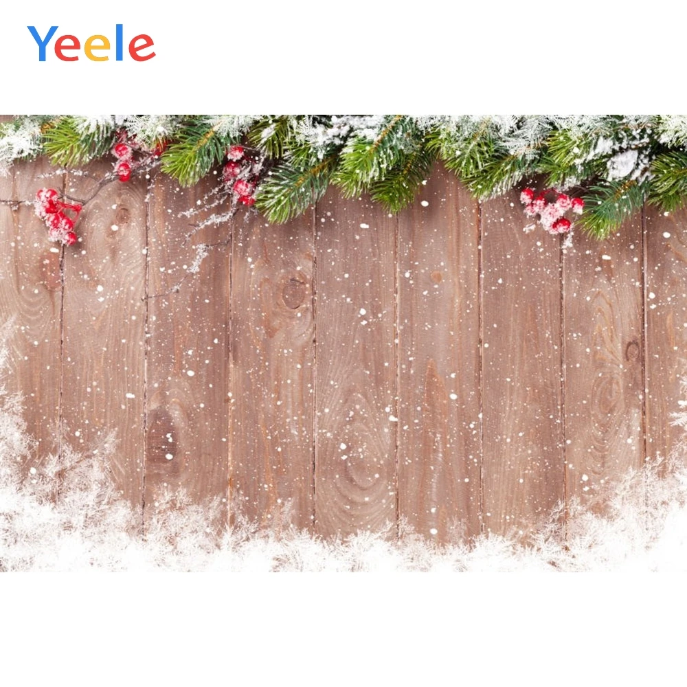 Yeele Merry Christmas Party Winter Tree Snow Wood Board Baby Photo Background Custom Vinyl Photography Backdrop For Photo Studio
Yeele Merry Christmas Party Winter Tree Snow Wood Board Baby Photo Background Custom Vinyl Photography Backdrop For Photo Studio