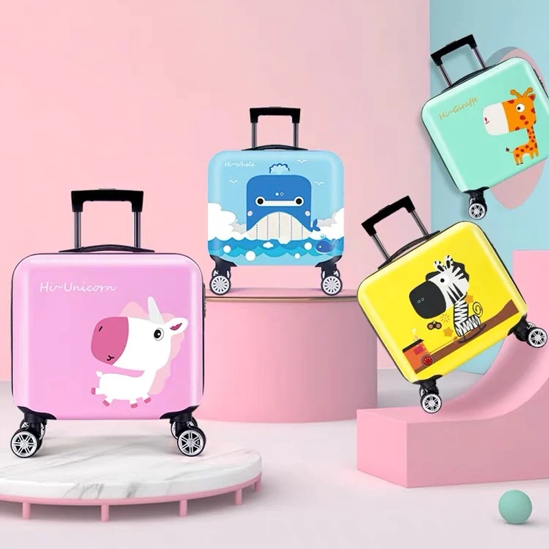 girl&boy Cartoon Rolling Luggage Children Anime Trolley Suitcases on Wheel kids Travel luggage Student Carry On school luggage
girl&boy Cartoon Rolling Luggage Children Anime Trolley Suitcases on Wheel kids Travel luggage Student Carry On school luggage