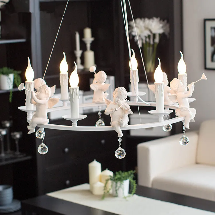 Modern Art led chandelier led lamps living room resin Angel Chandeliers crystal Chandelier E14 led lustre light Chandelier
Modern Art led chandelier led lamps living room resin Angel Chandeliers crystal Chandelier E14 led lustre light Chandelier
