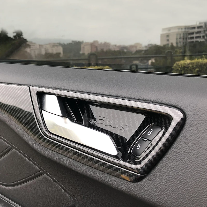 JY Carbon Fiber Style ABS Interior Door Handle Bezel Garnish Trim Car Styling Cover Accessories For Ford Focus MK4 2019
JY Carbon Fiber Style ABS Interior Door Handle Bezel Garnish Trim Car Styling Cover Accessories For Ford Focus MK4 2019