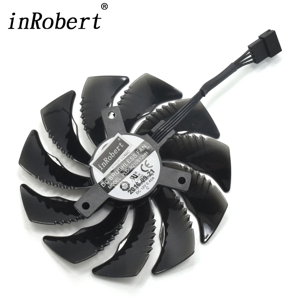 Кулер для видеокарты Gigabyte GeForce GTX 1070 1050 Ti 1060 960 RX 480 570|graphics card cooler fan|cooler fancooling fan |