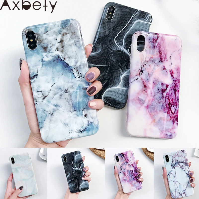 AXBETY For iPhone XS Max/XR For iPhone 7 Plus 8 6s 6 Plus Fashion colorful Marble Soft silicon Phone Cover For iPhone8 Plus case
AXBETY For iPhone XS Max/XR For iPhone 7 Plus 8 6s 6 Plus Fashion colorful Marble Soft silicon Phone Cover For iPhone8 Plus case