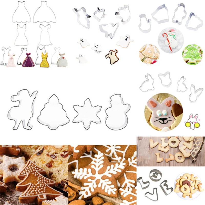Christmas Cookie Cutter Stainless Steel Cut Candy Biscuit Mold Cooking Tools Cake Decor Cookie Cutter Biscuit Cupcake Toppers
Christmas Cookie Cutter Stainless Steel Cut Candy Biscuit Mold Cooking Tools Cake Decor Cookie Cutter Biscuit Cupcake Toppers