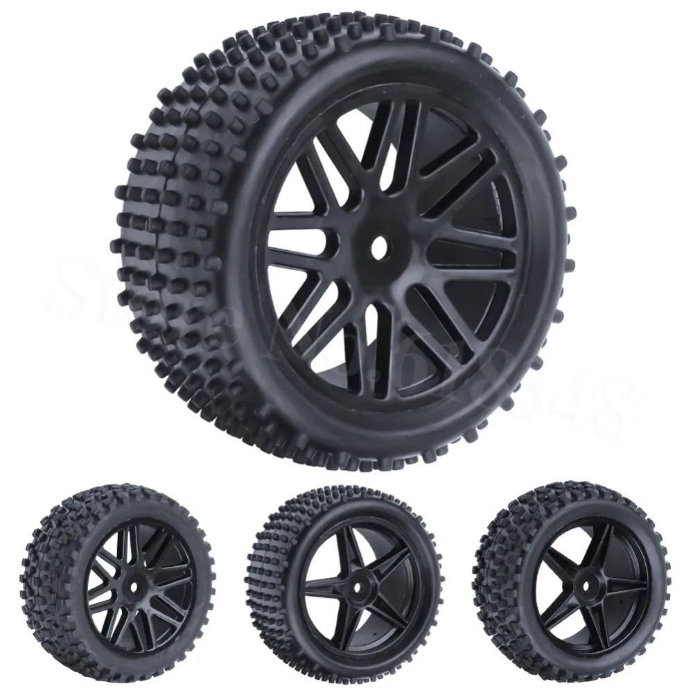 4 Pieces Front & Rear Buggy Tyres Wheels 12mm Hex For 1/10 RC Car Fit HSP STORMER 94105 Redcat Shockwave Nitro Buggy
4 Pieces Front & Rear Buggy Tyres Wheels 12mm Hex For 1/10 RC Car Fit HSP STORMER 94105 Redcat Shockwave Nitro Buggy
