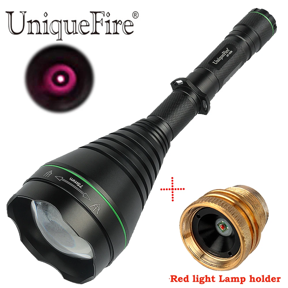 UniqueFire 1508 T75 IR 850nm светодиодный фонарик Мультифункциональный инфракрасный свет