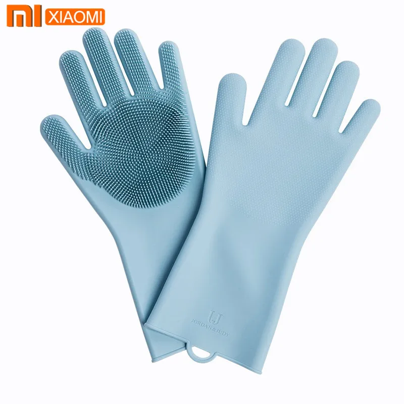 Xiaomi Magic Silicone Cleaning Gloves Insulation non-slip Dishwashing Glove Double-sided Wear Gloves for Home Kitchen
Xiaomi Magic Silicone Cleaning Gloves Insulation non-slip Dishwashing Glove Double-sided Wear Gloves for Home Kitchen