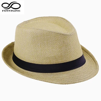 LUCKYLIANJI Unisex Men Women Fedora Gangster Cap Spring Summer Autumn Beach Sun Straw Panama Hat Sunhat (One Size:58cm)
LUCKYLIANJI Unisex Men Women Fedora Gangster Cap Spring Summer Autumn Beach Sun Straw Panama Hat Sunhat (One Size:58cm)