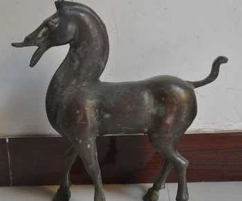16"old china palace bronze fengshui animal horse Success WarHorse running statue
16"old china palace bronze fengshui animal horse Success WarHorse running statue