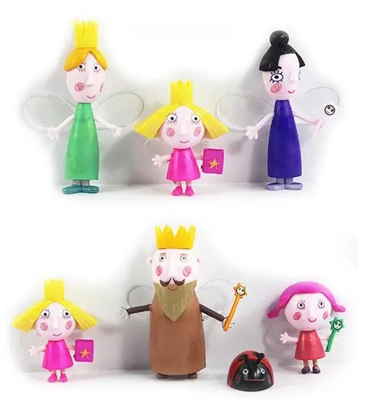 Sale 7pcs/set Ben and Holly Little Kingdom Anime Figures toy Anime 5-9CM Cartoon toys Child gift toys for Children
Sale 7pcs/set Ben and Holly Little Kingdom Anime Figures toy Anime 5-9CM Cartoon toys Child gift toys for Children