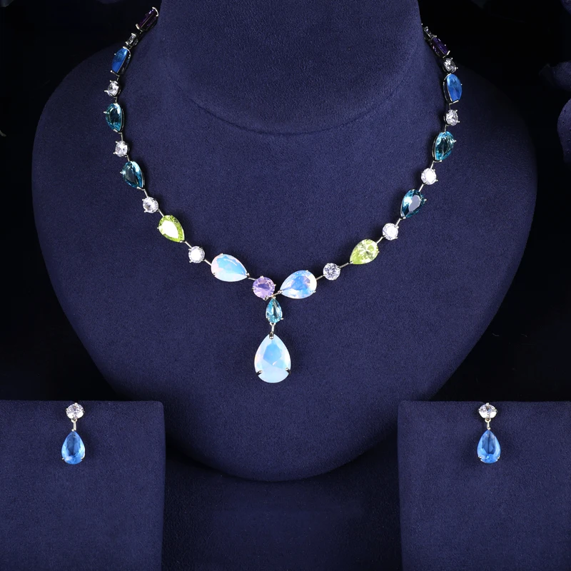 jankelly Hotsale African 2pc Bridal Jewelry Sets New Fashion Dubai Necklace Sets For Women Wedding Party Accessories Design
jankelly Hotsale African 2pc Bridal Jewelry Sets New Fashion Dubai Necklace Sets For Women Wedding Party Accessories Design