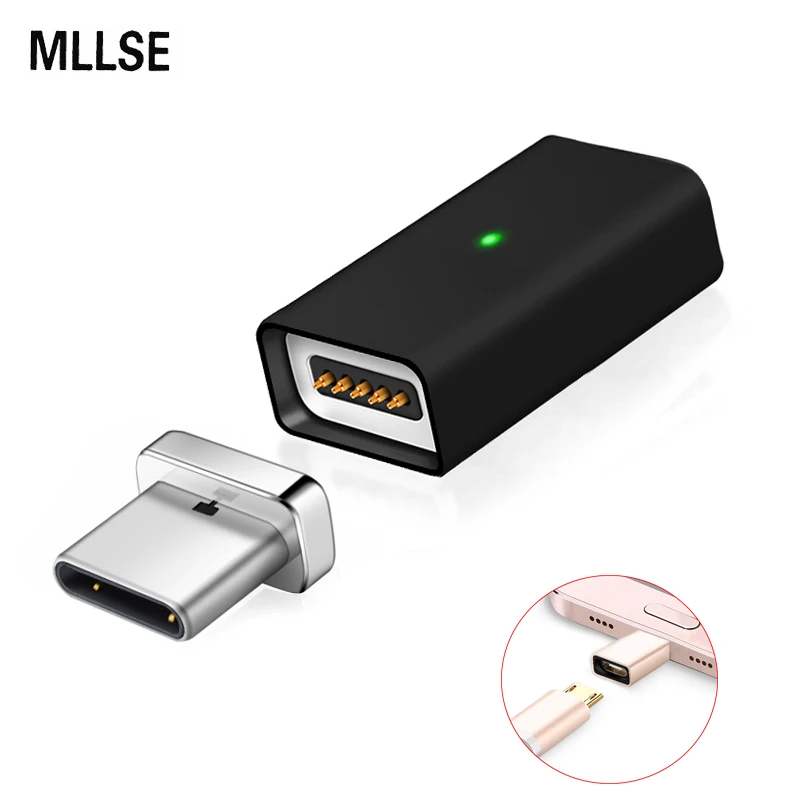 MLLSE Magnetic Adapter Micro USB Female to Type C Male Charger For SAMSUNG S9 8 Note 8 Xiaomi Mi6 Huawei P10 Mate 10 OnePlus 5T
MLLSE Magnetic Adapter Micro USB Female to Type C Male Charger For SAMSUNG S9 8 Note 8 Xiaomi Mi6 Huawei P10 Mate 10 OnePlus 5T